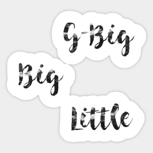 Big Little Sticker